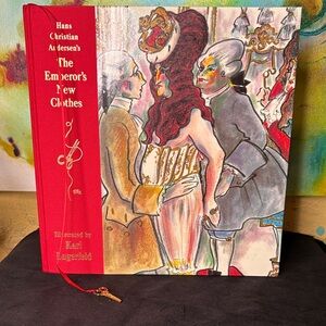Karl Lagerfeld The Emperor's New Clothes Illustrated Book Rare First Edition